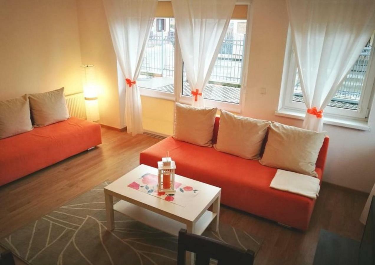 Apartamenty Miedzymorzem Krynica Morska Buitenkant foto