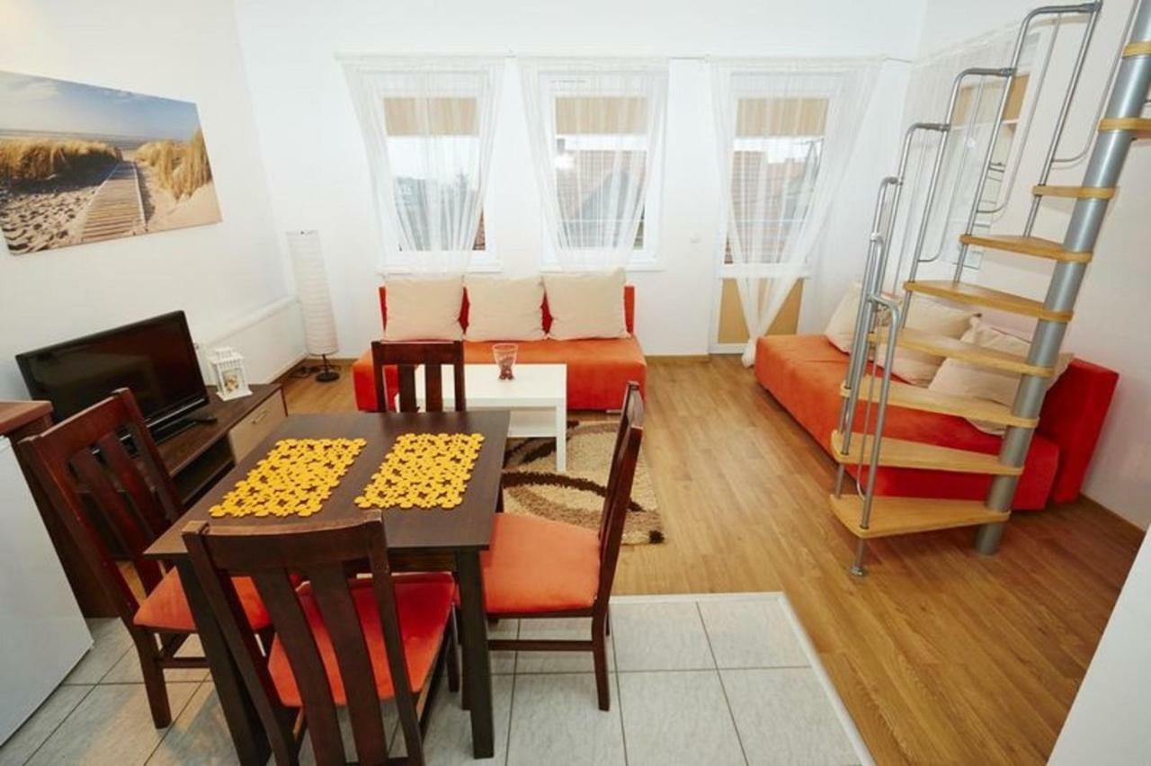Apartamenty Miedzymorzem Krynica Morska Buitenkant foto