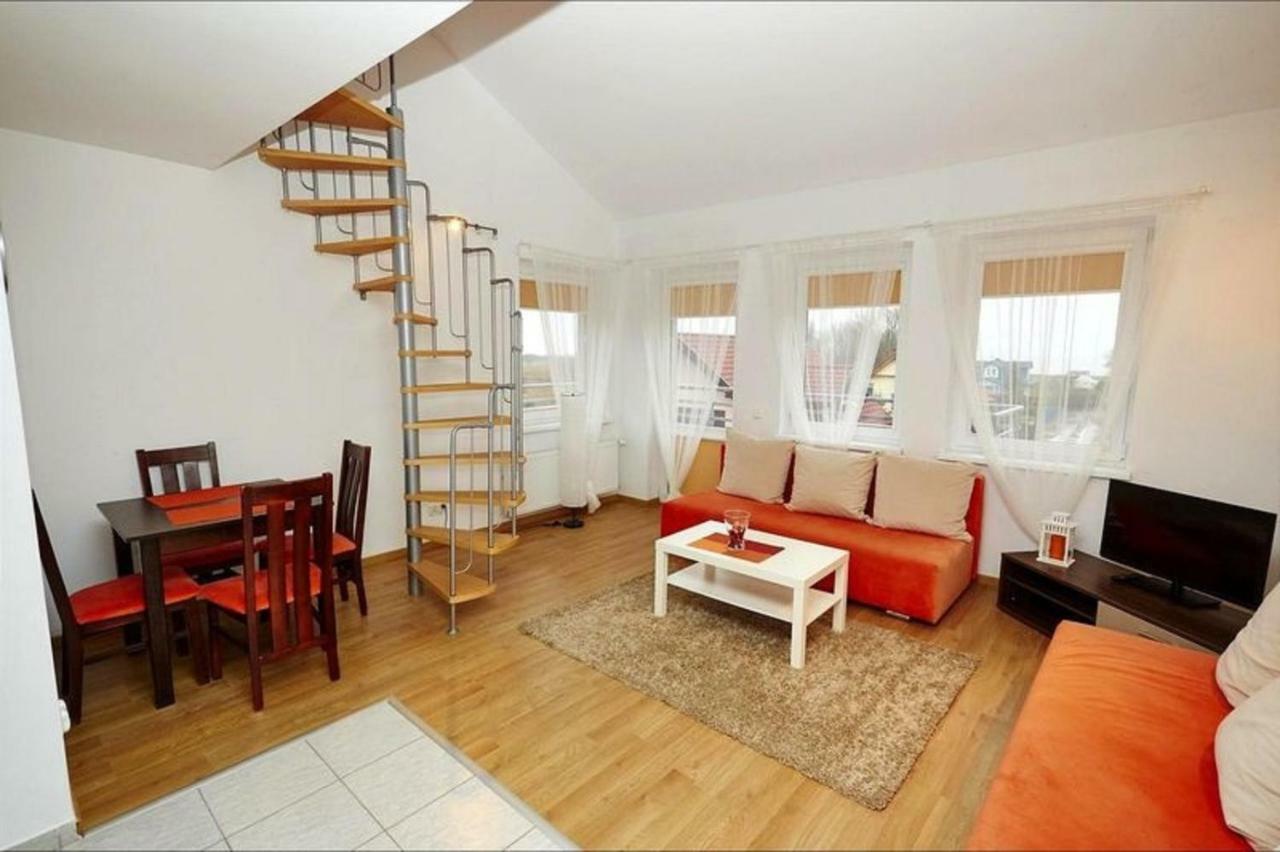 Apartamenty Miedzymorzem Krynica Morska Buitenkant foto