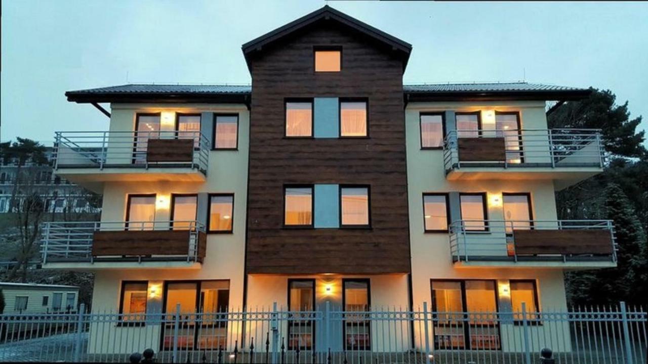 Apartamenty Miedzymorzem Krynica Morska Buitenkant foto